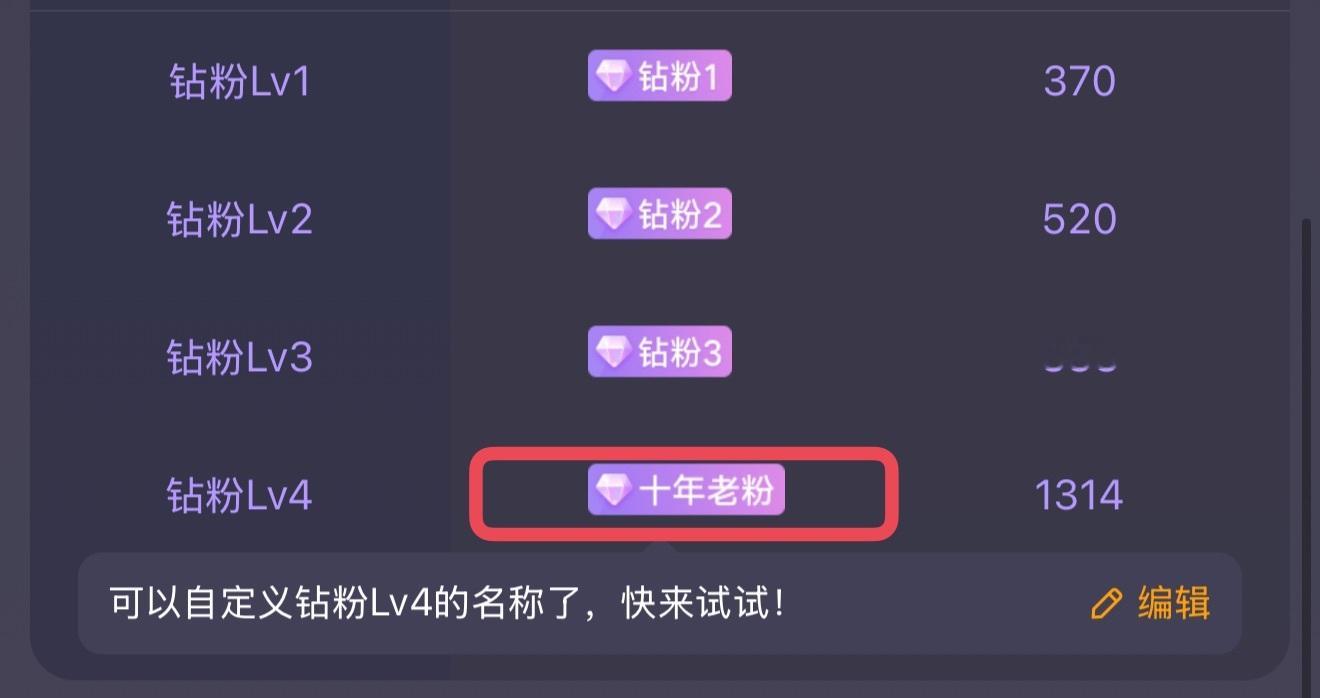 我也把钻粉4的名字改成了「十年老粉」。我的十年老粉在哪里？[笑而不语] ​​​