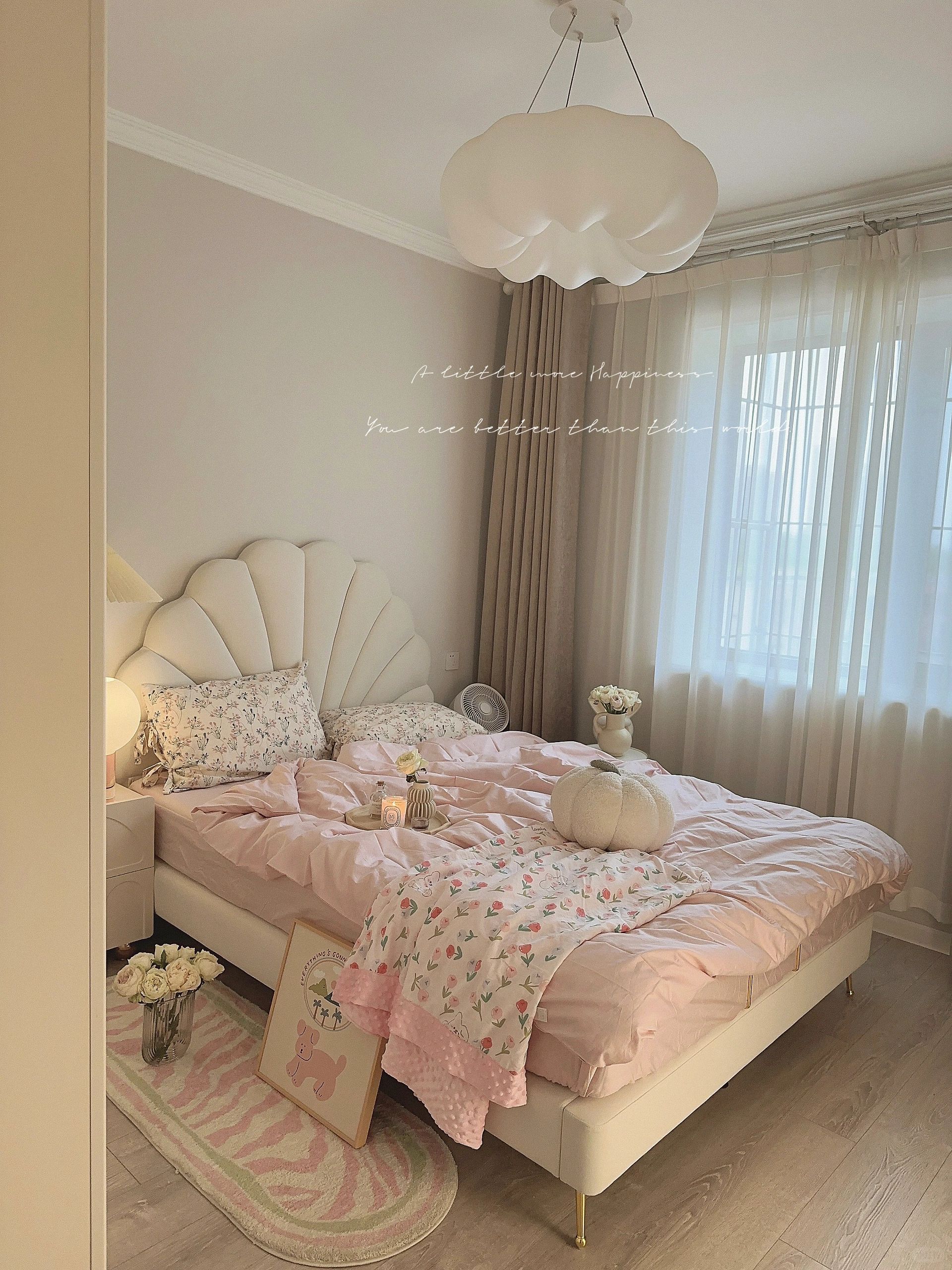 Room tour | 好喜欢我的10平治愈小卧室~🧸