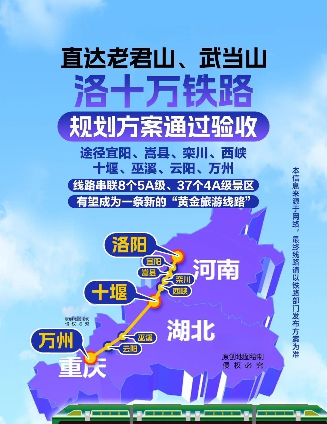 洛十万高铁规划

洛十万铁路（洛阳至十堰至万州铁路）是一条连接河南、湖北、重庆三