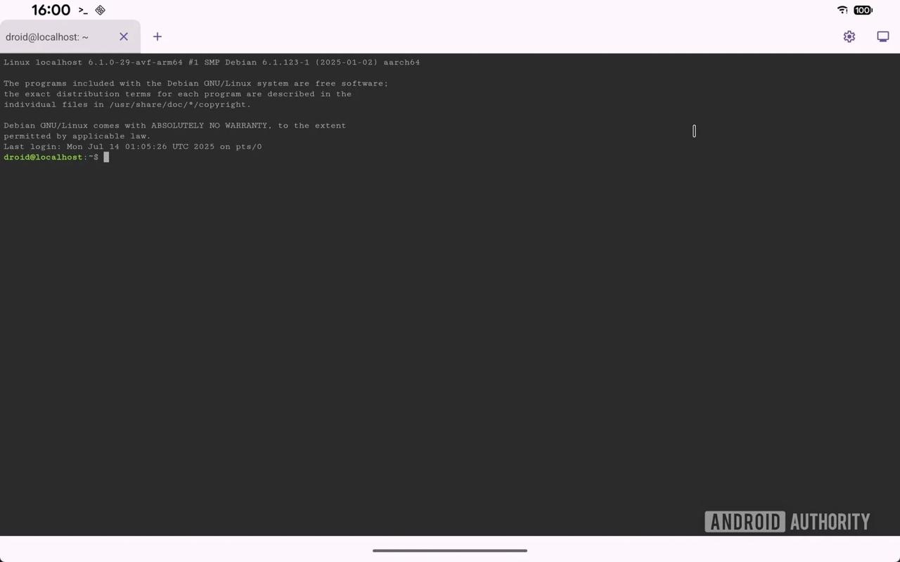 Android 16 Linux Terminal 加入图形支持，手机也能跑 D
