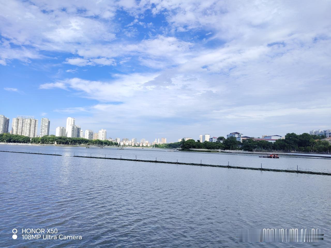 真心话茶局九江甘棠湖景色