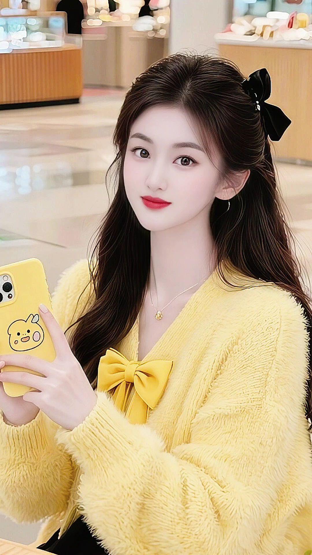 奶黄色系软萌穿搭 甜系少女 温柔少女感 甜系日常分享 甜而不腻的黄色系穿搭