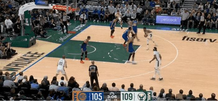 大杀四方！字母哥带队 121-111 逆转尼克斯
10月29日，NBA常规赛雄鹿