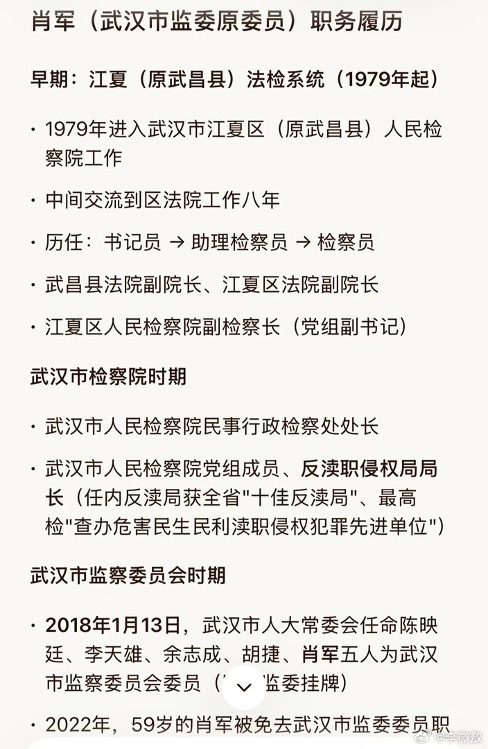 请问，这个至少搞了6800多万港币（也就是6000万左右人民币）的武汉肖军，其履