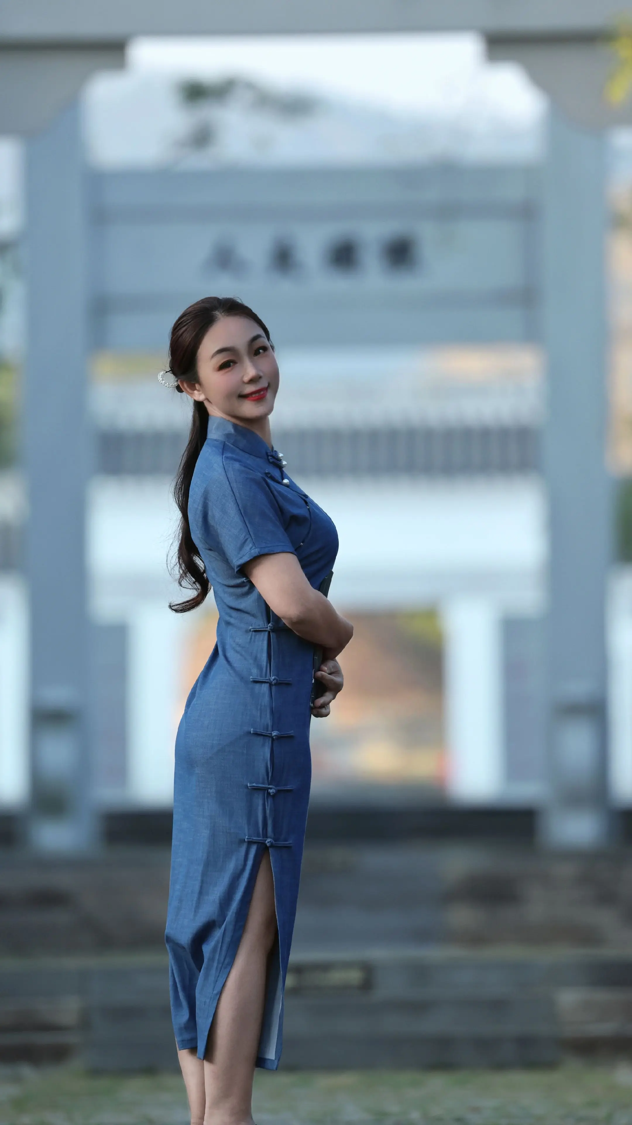 原创人像摄影作品 原来穿上旗袍也可以这么美 旗袍美女