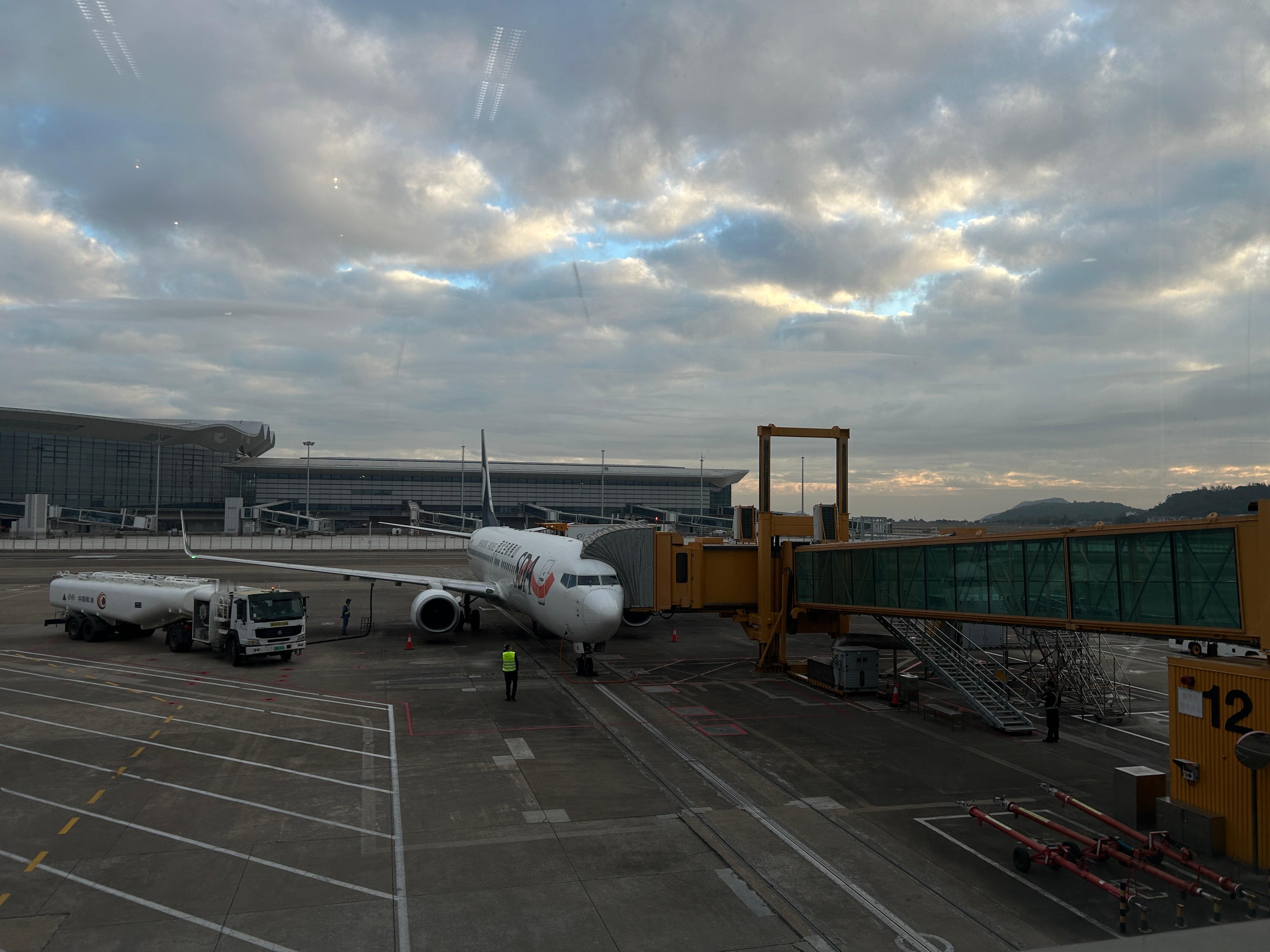 生活手记 回家，也算周末休息了 珠海·珠海金湾机场