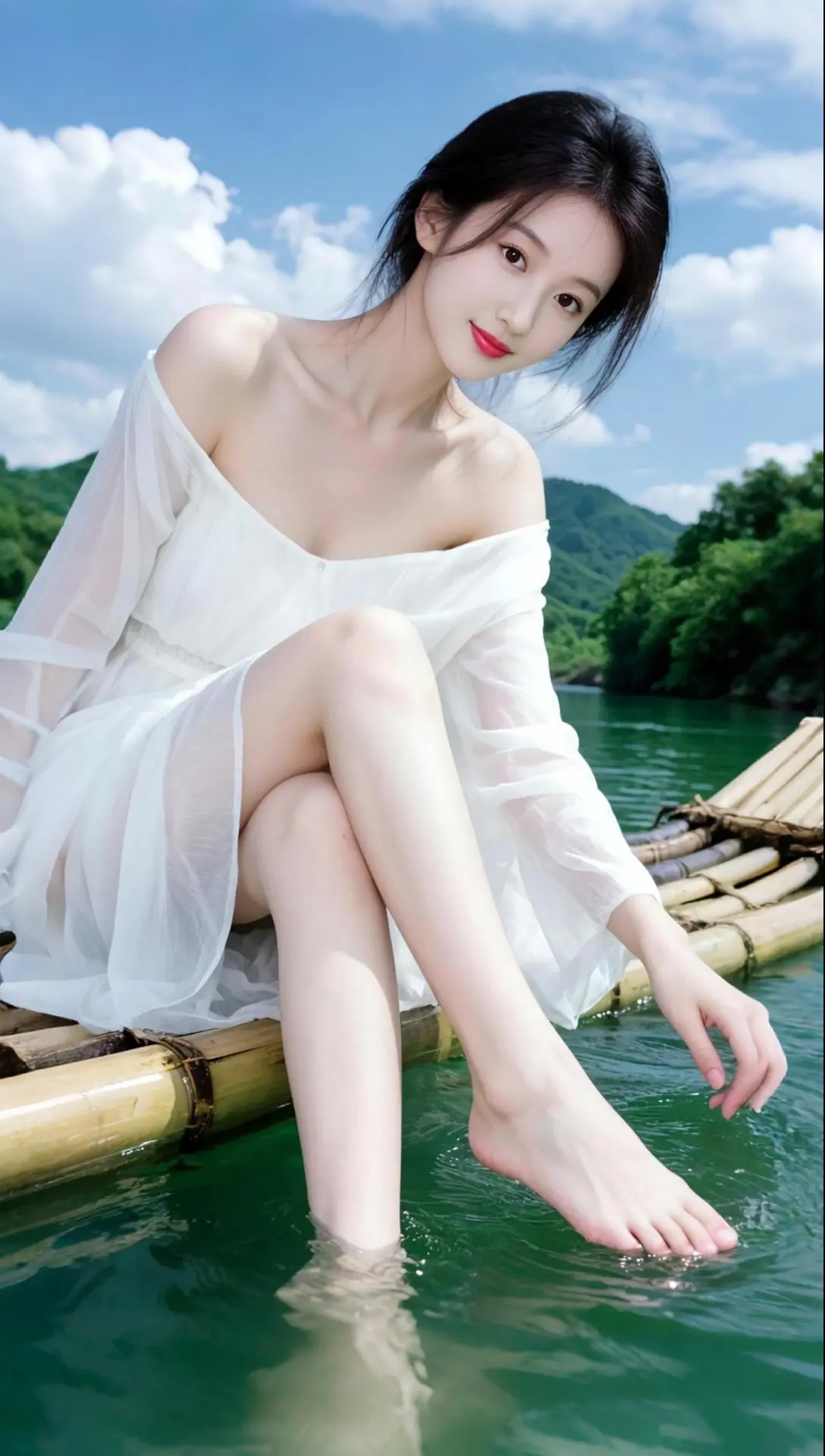 AI山水清透照 ai创作