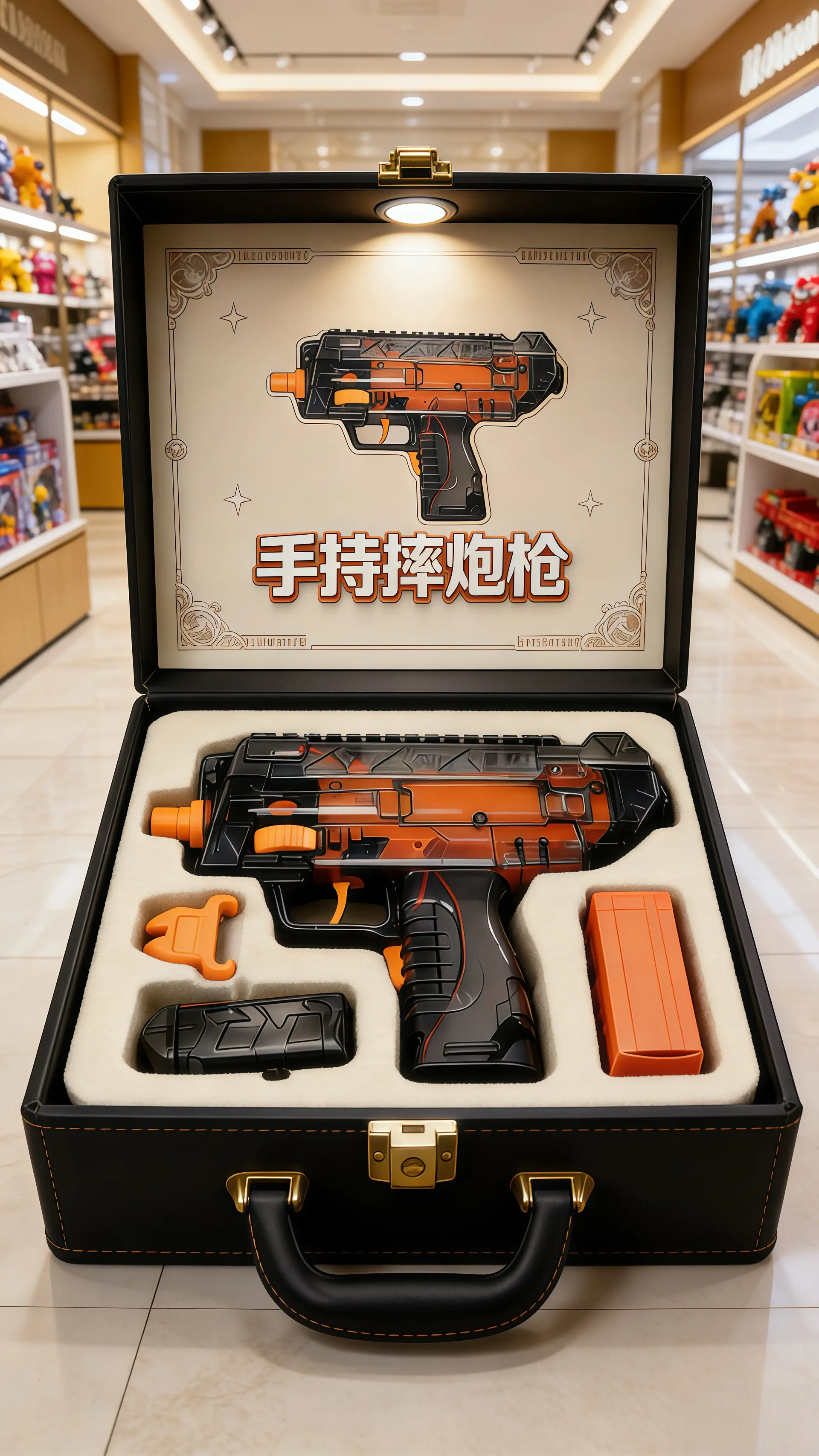 新年礼物男孩玩具手持摔炮枪玩具枪礼物