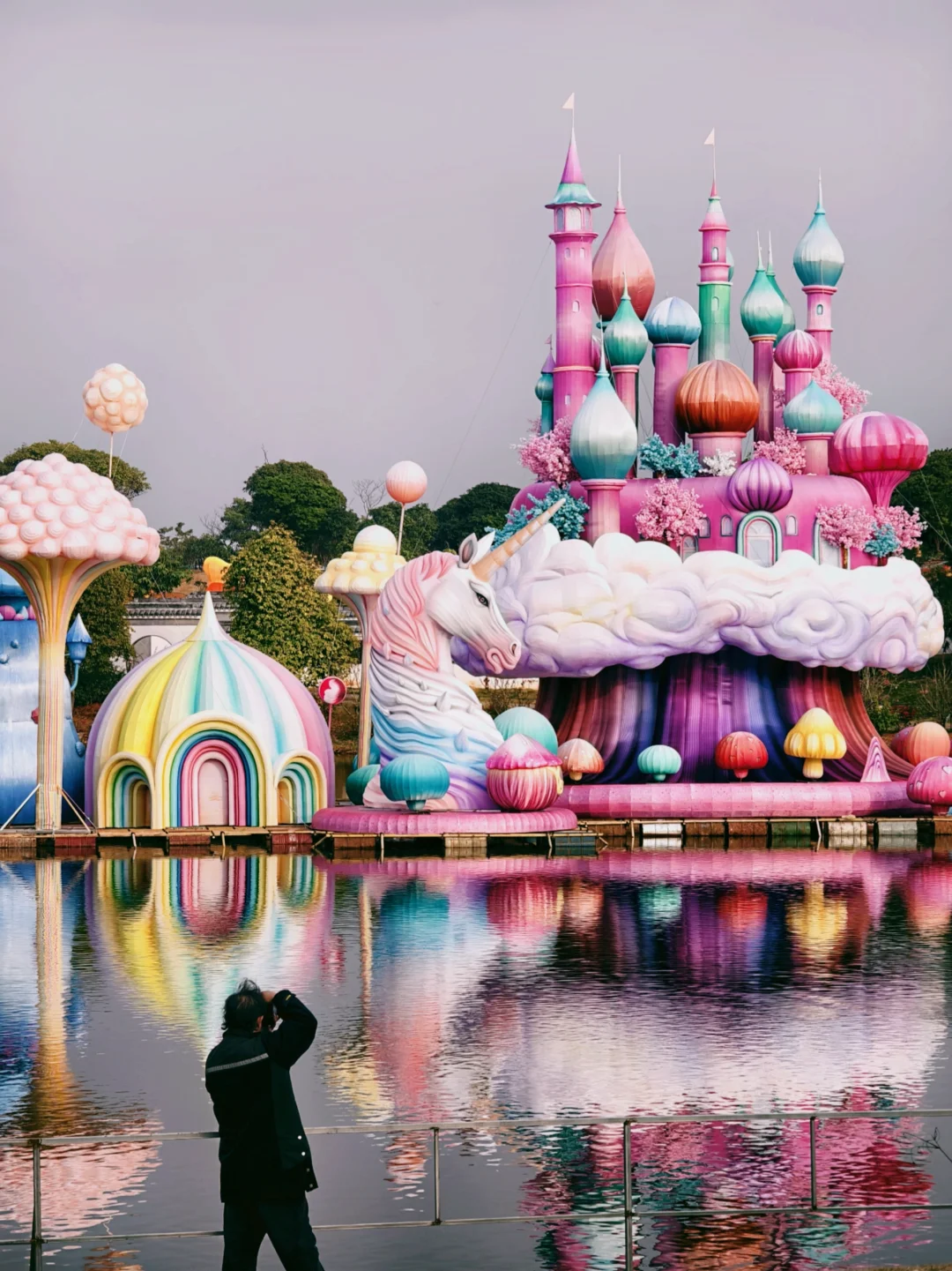 准备就绪！开始期待南宁青秀山的新春灯会了