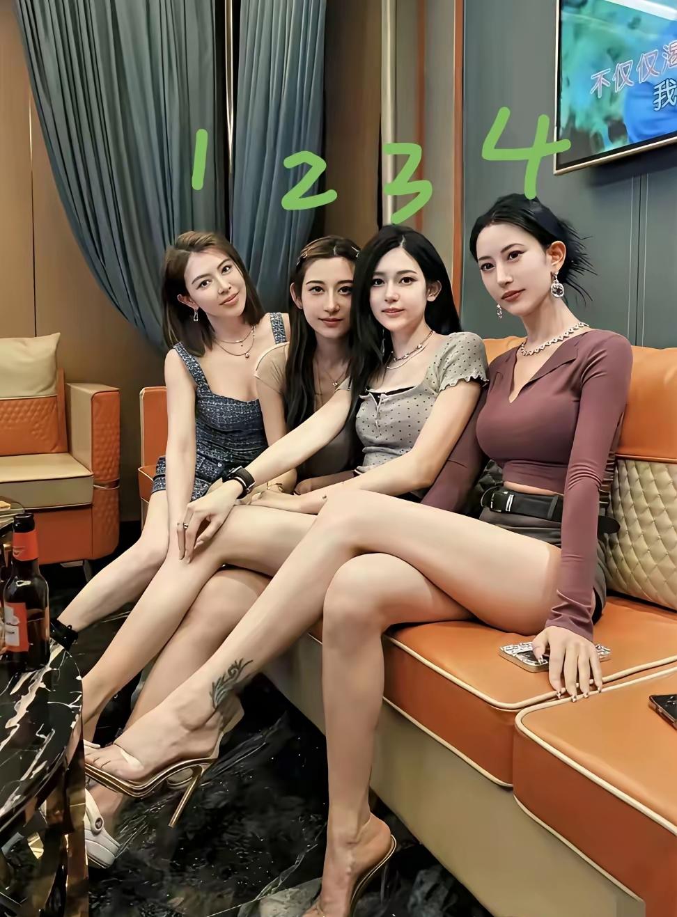 四位美女，都说非你不嫁，直觉告诉我，你选几号？