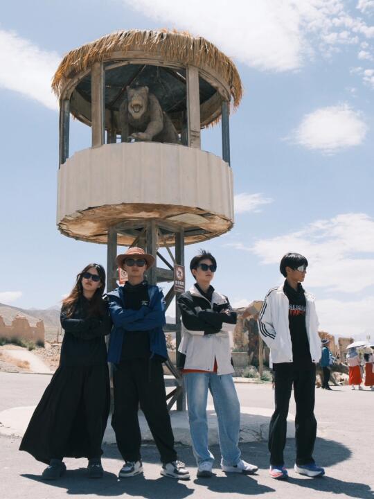 和朋友一起去博罗转井影视基地就应该这样拍