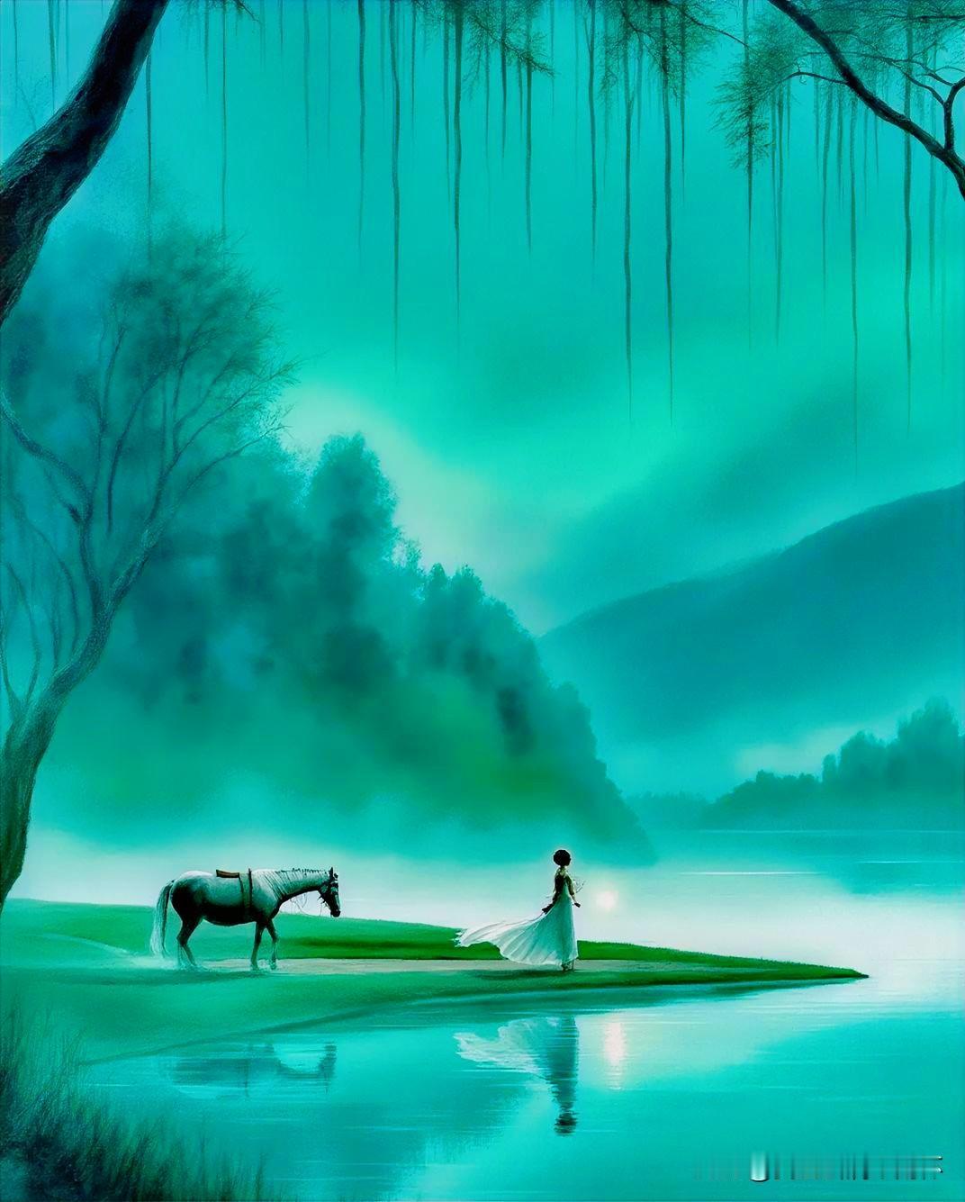 上联：绿野烟愁车马去
下联：有请雅士[玫瑰][玫瑰][玫瑰]