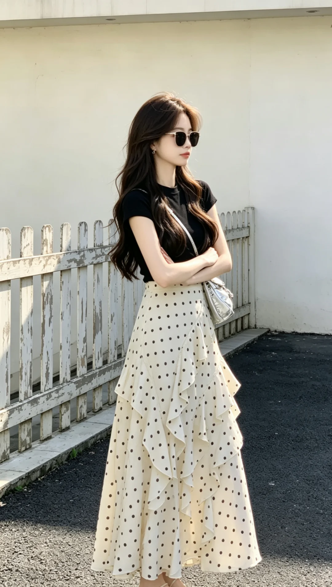 夏日穿搭、好喜欢这个裙子