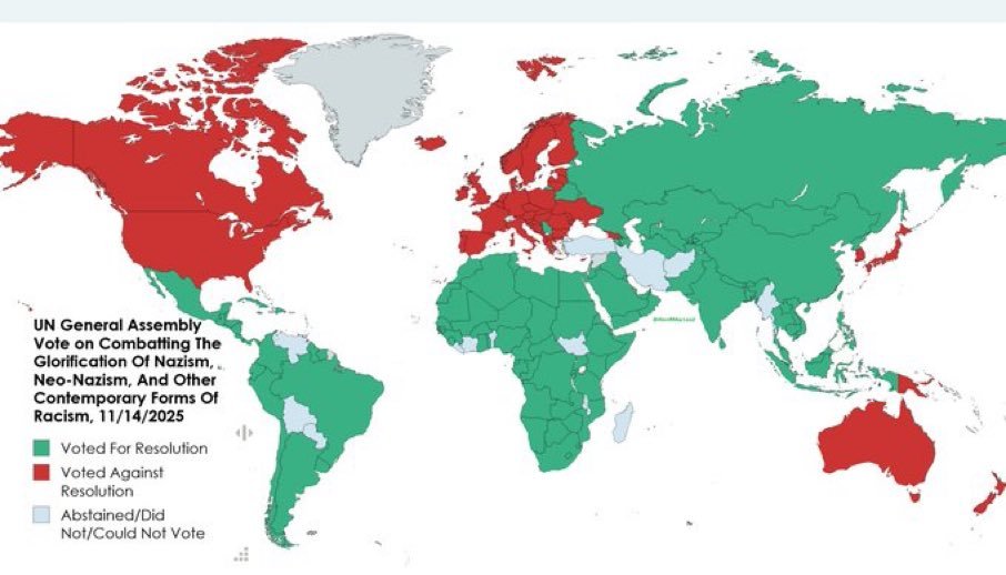 联合国投票通过的一项决议，题为“打击美化纳粹主义、新纳粹主义及其他助长当代种族主