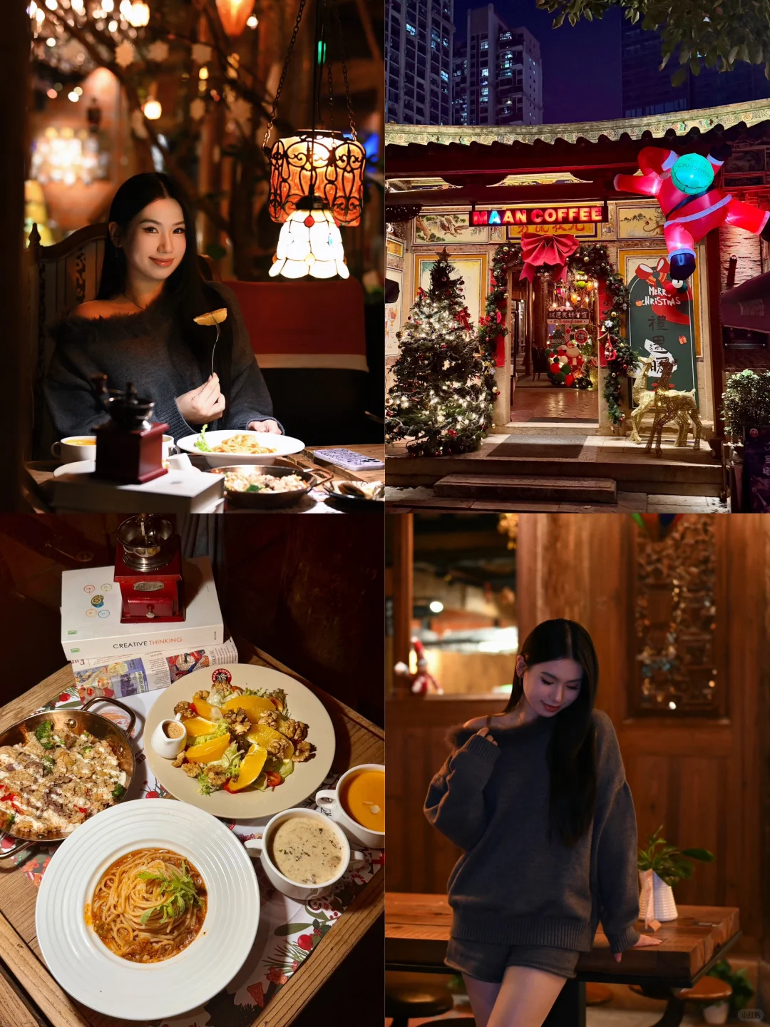 晋江五店市的圣诞氛围已经200%🎄🎅🏻🎁🫧