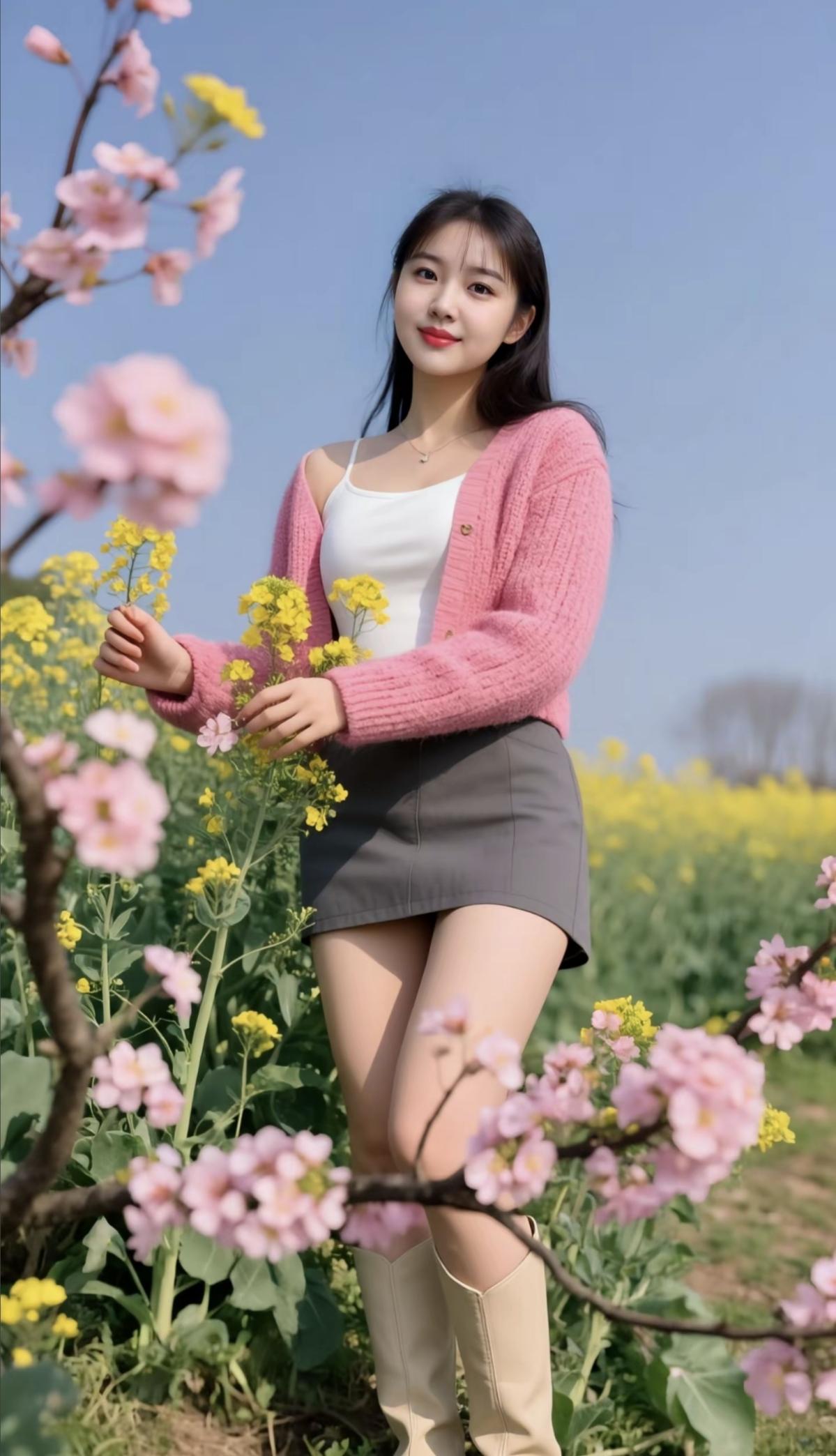 花开花落，春意盎然。