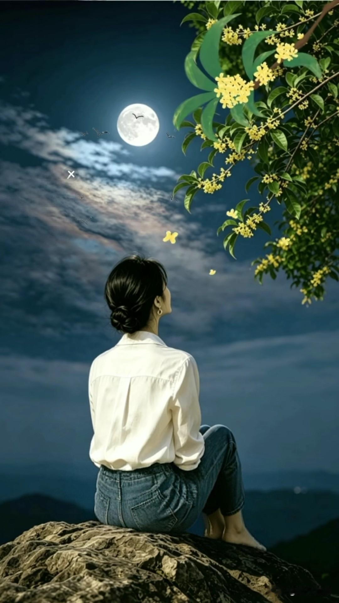 何须慨叹“他乡纵有当头月，不抵家乡一盏灯”。

即便远隔千里，无法朝夕相守，不妨
