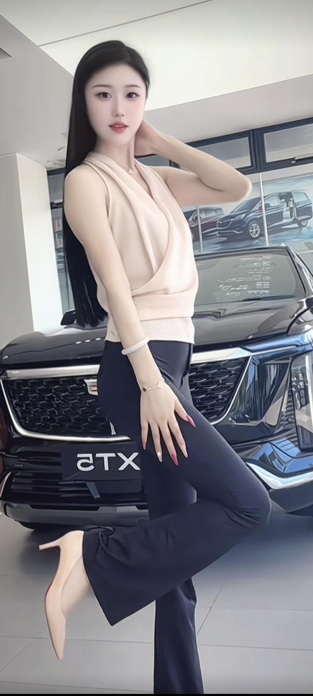 车模美女