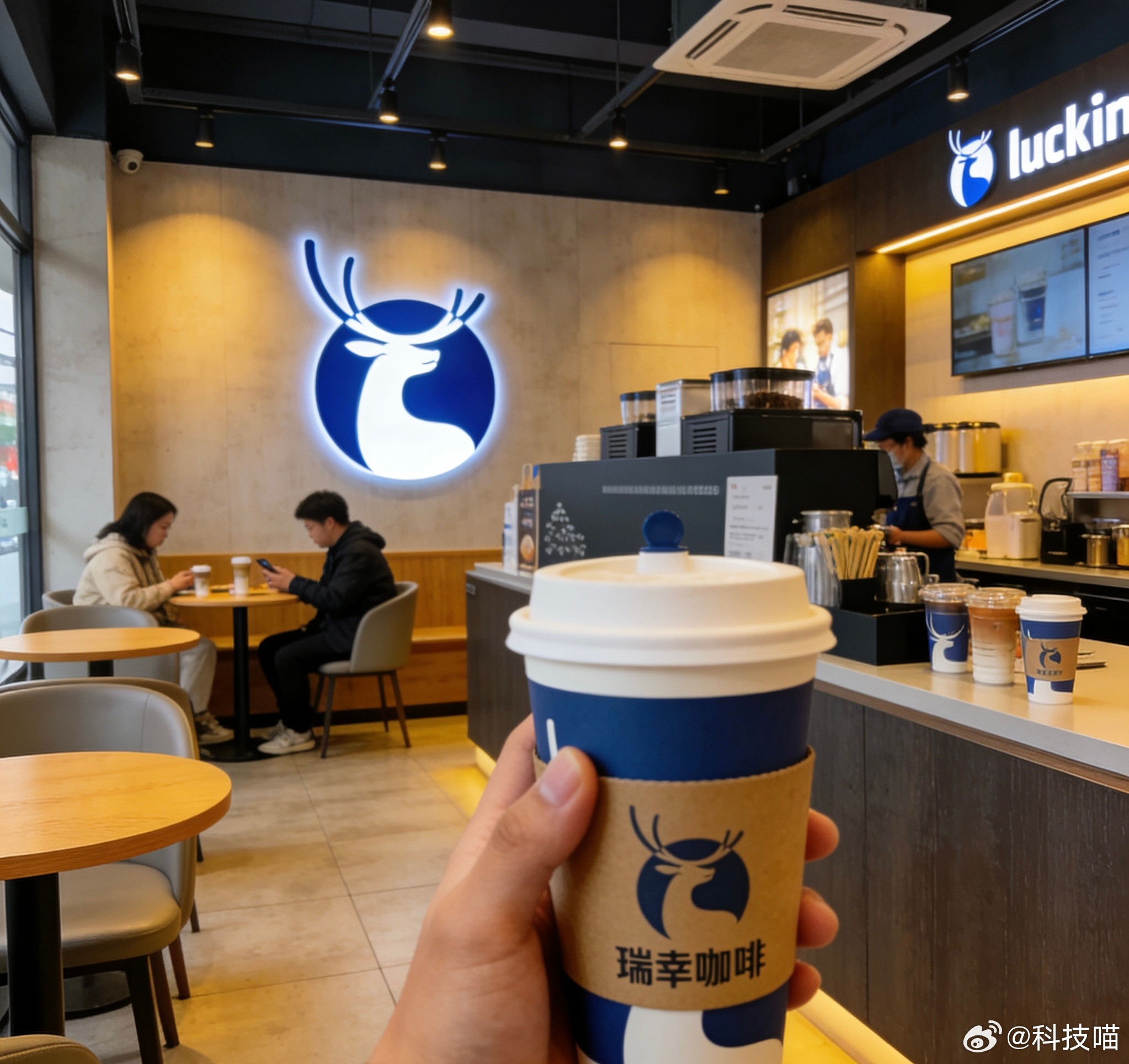 铁了吗？点赞抽2杯瑞幸  抽奖详情