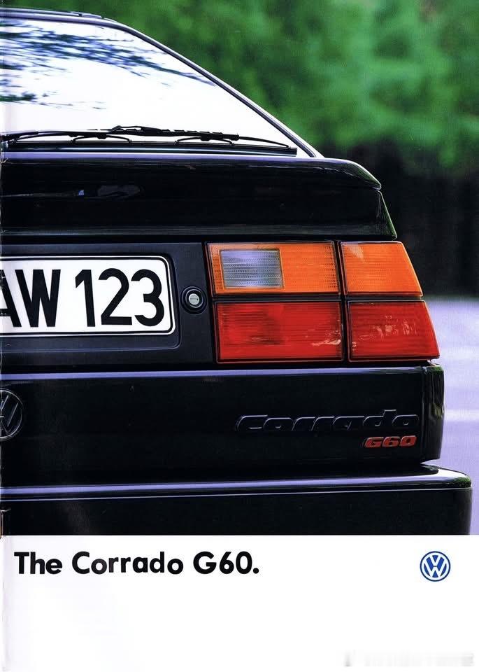 这是大众尚酷的前身，大众Corrado G60是大众汽车于1988年至1995年
