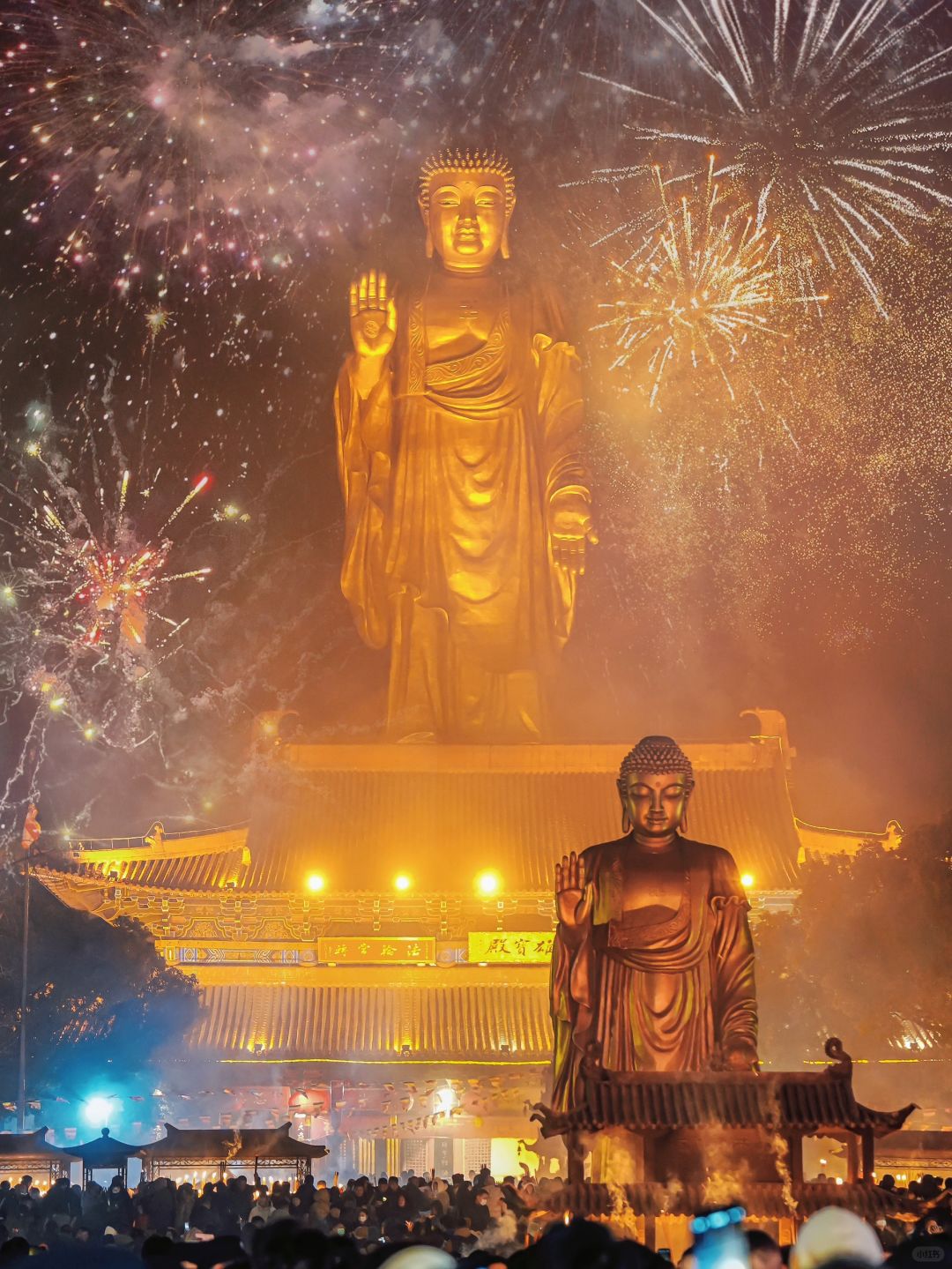 新年接好运🎆灵山大佛，见者如愿以偿🙏