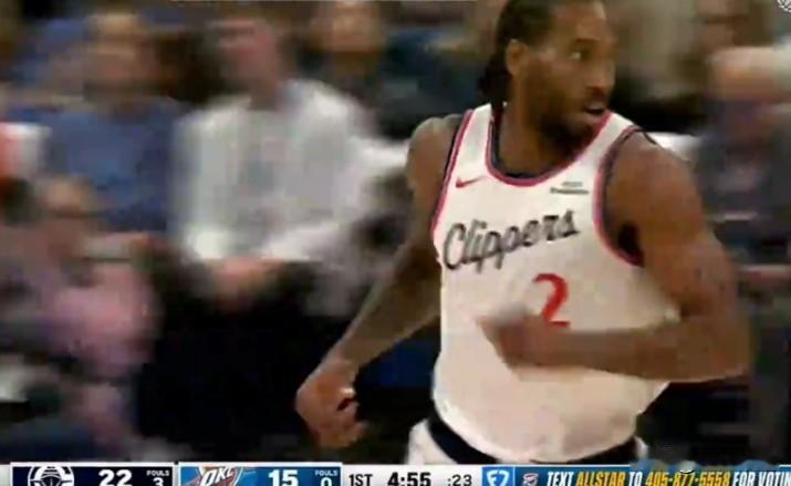 快船开局一波10比2打停雷霆！哈登不打，明显快船进攻更流畅了！
博格丹似乔丹！两