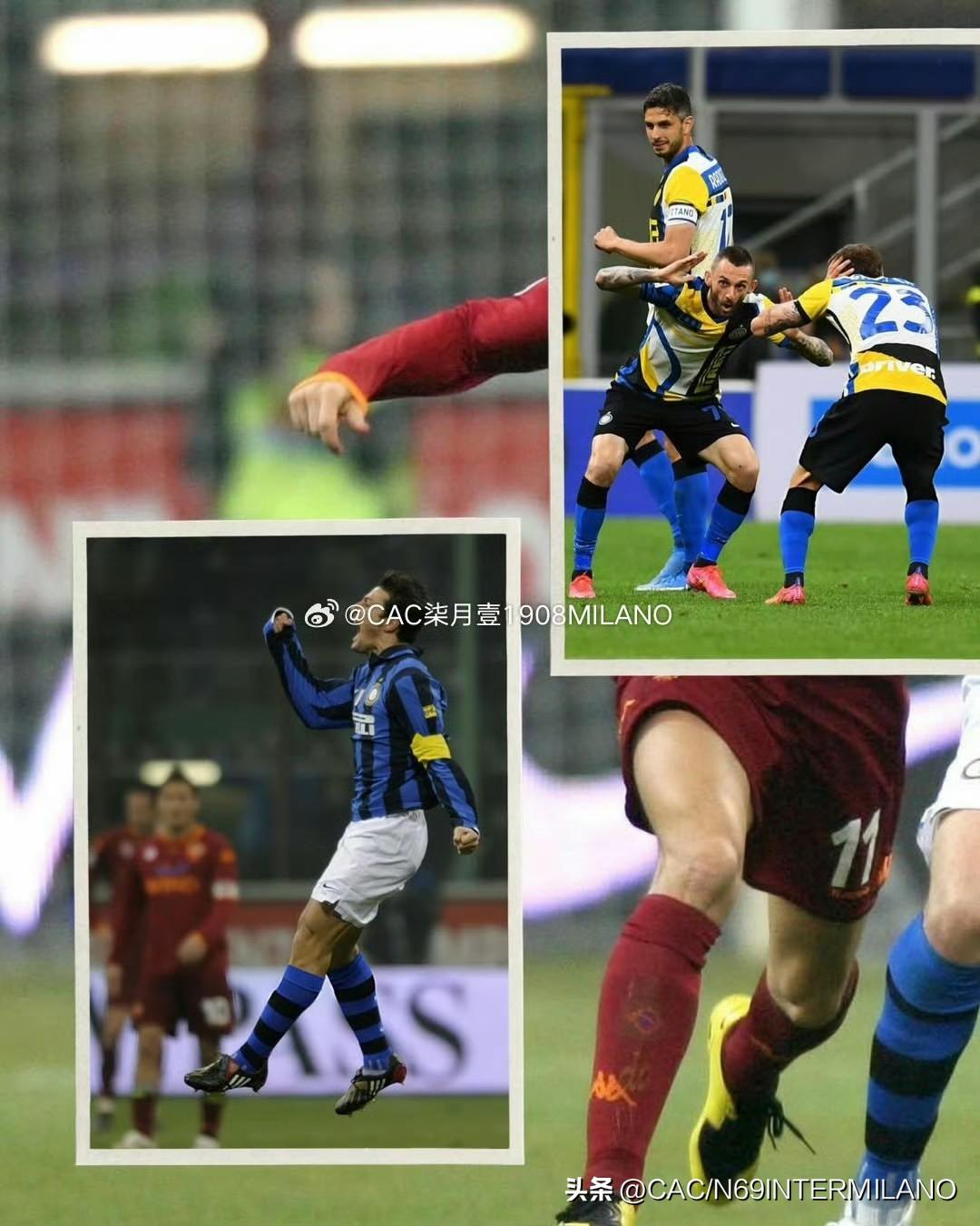 国际米兰对阵罗马历来都充满激情与刺激💙
对抗，进球、现在会比以往更激烈的竞争?