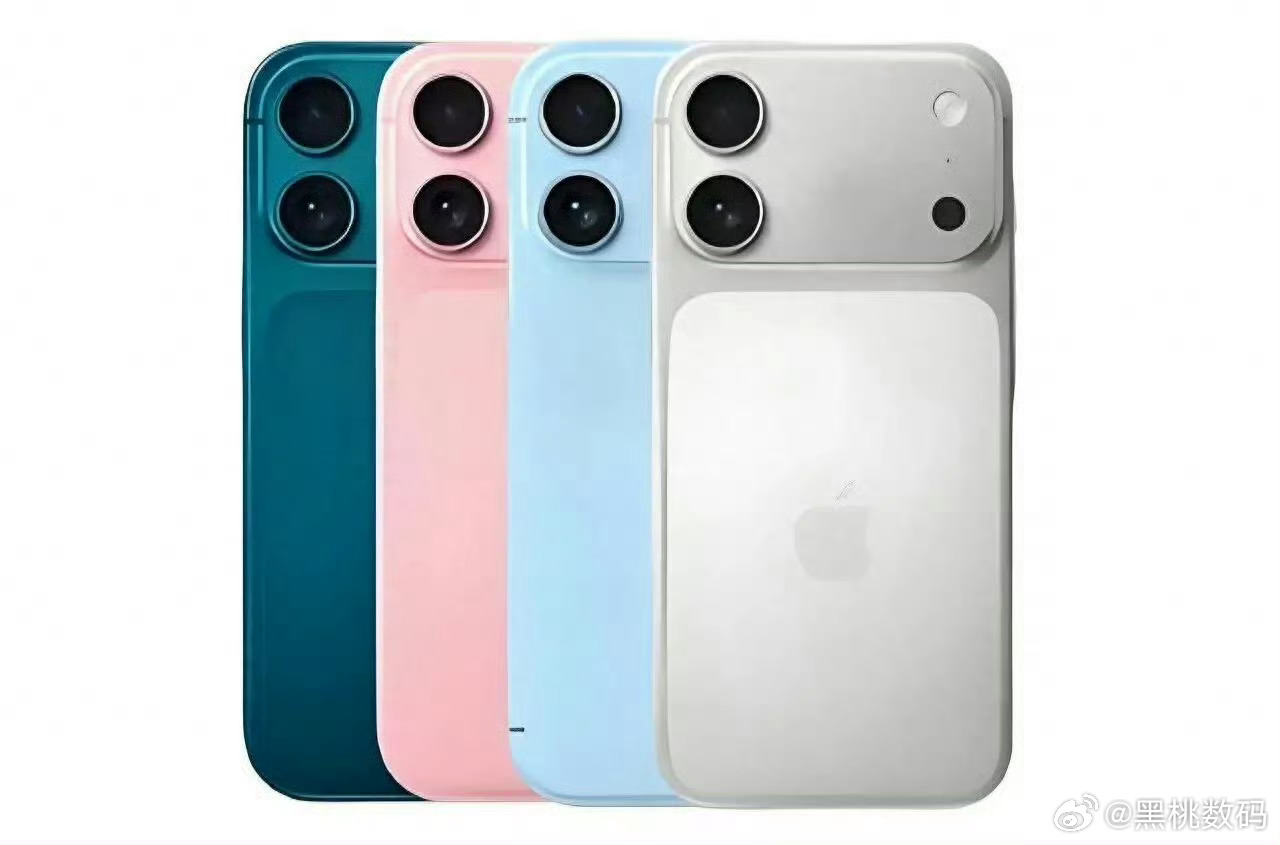 iPhone18标准版外观曝光这是把Pro的模组下放到标准版了吗，觉得有点丑，但