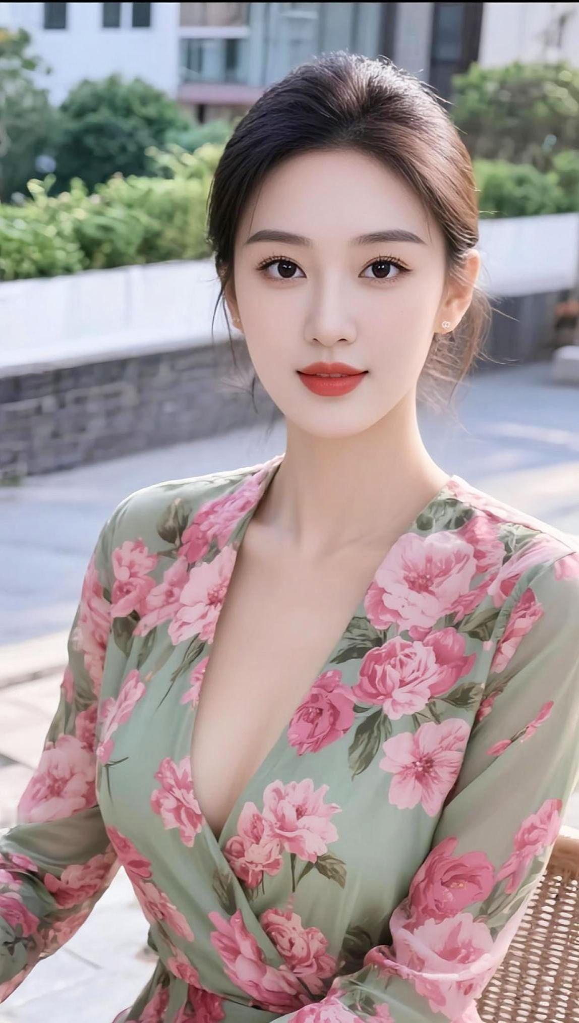 AI绿植前近照  抖音ai创作