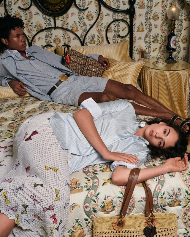 Deva Cassel &赵孜琪 in Dior Dioriviera Camp