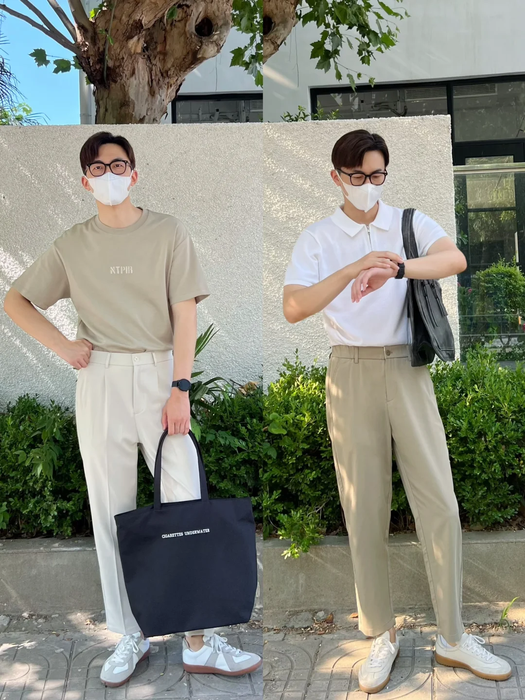 30+男士穿搭|很喜欢这种夏日里的清爽风格