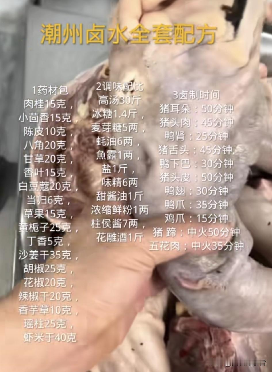 潮州卤水为什么这么神奇?  潮州卤水为什么这么神奇?
刚端上桌的潮州卤水，色泽红