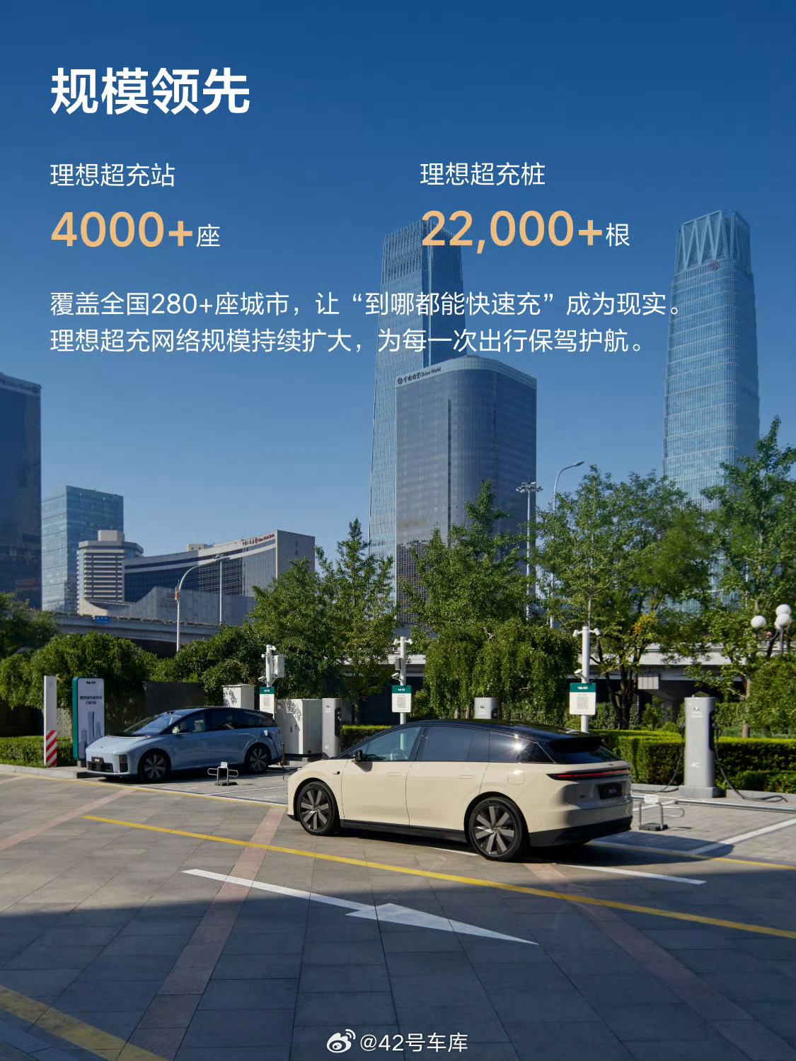 理想汽车今年第一季度超充站已突破 4,000 座，超充桩突破 22,000 根。