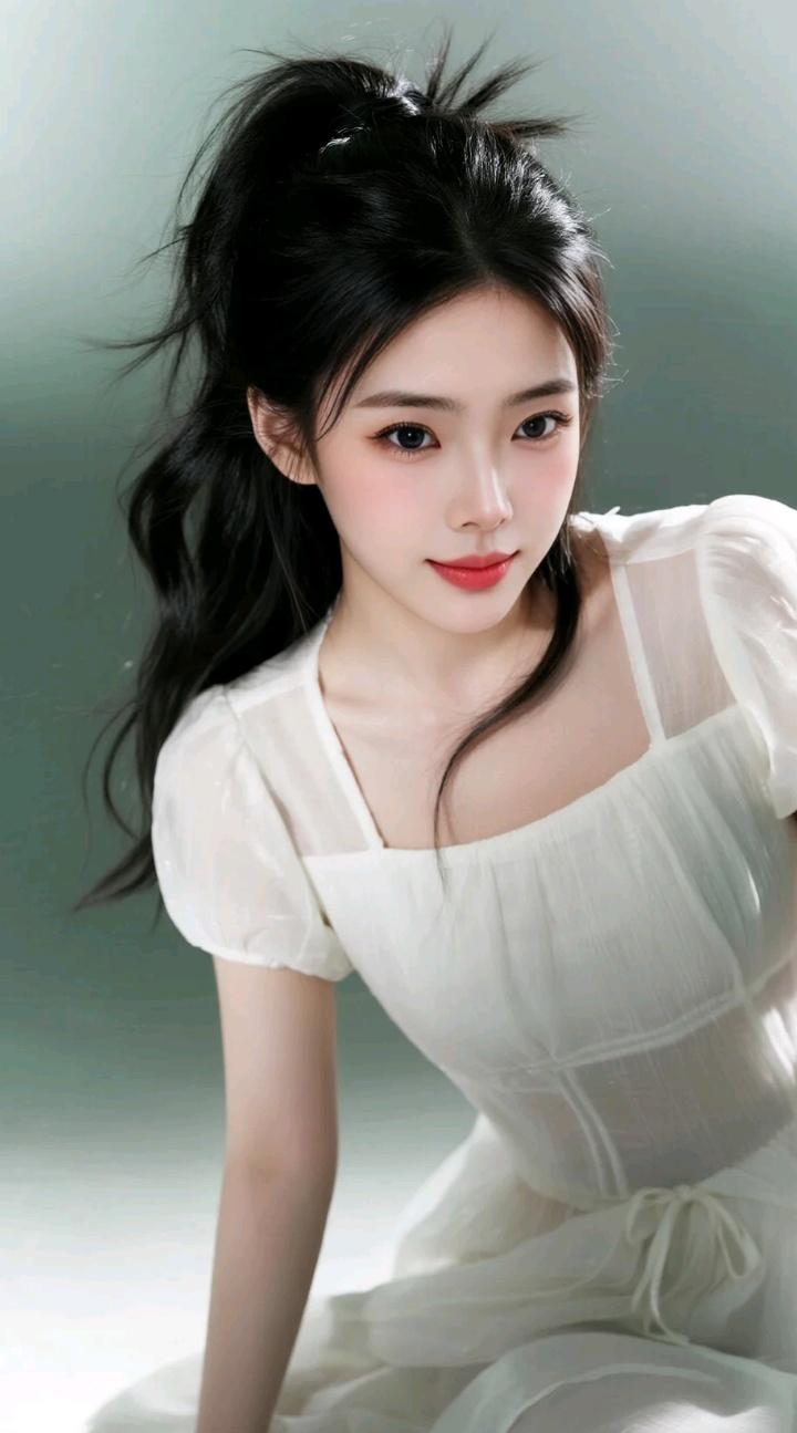 这姑娘穿得真仙气儿！你见过最好看的姑娘美到什么程度 雍容大方的美女