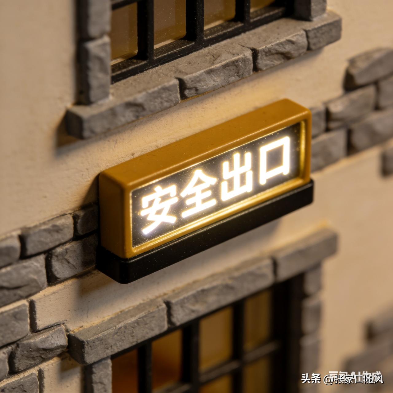 今天把领导交给的任务之一，差不多完成了。

还是线路改造，应消防安全规定，那块没