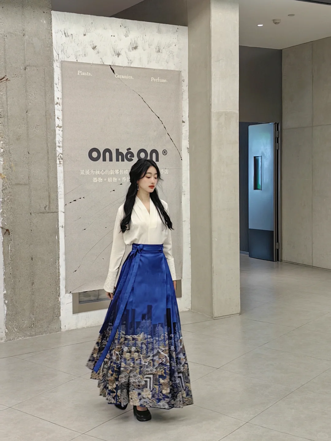 想象中我穿马面上班的样子