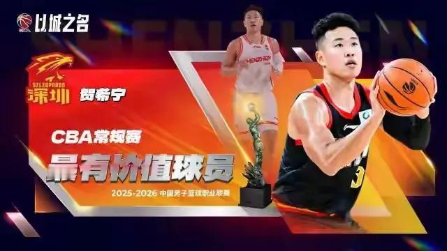 CBA奖项重磅出炉！贺希宁首夺MVP，26岁新秀庞峥麟炸裂入选一阵


CBA官