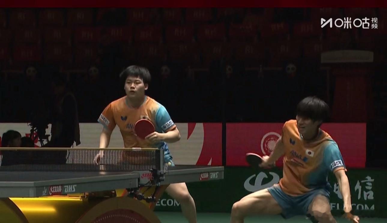 2025混合团体世界杯循环赛日本8-3德国松岛辉空/大藤沙月2-1杜达/米特海姆