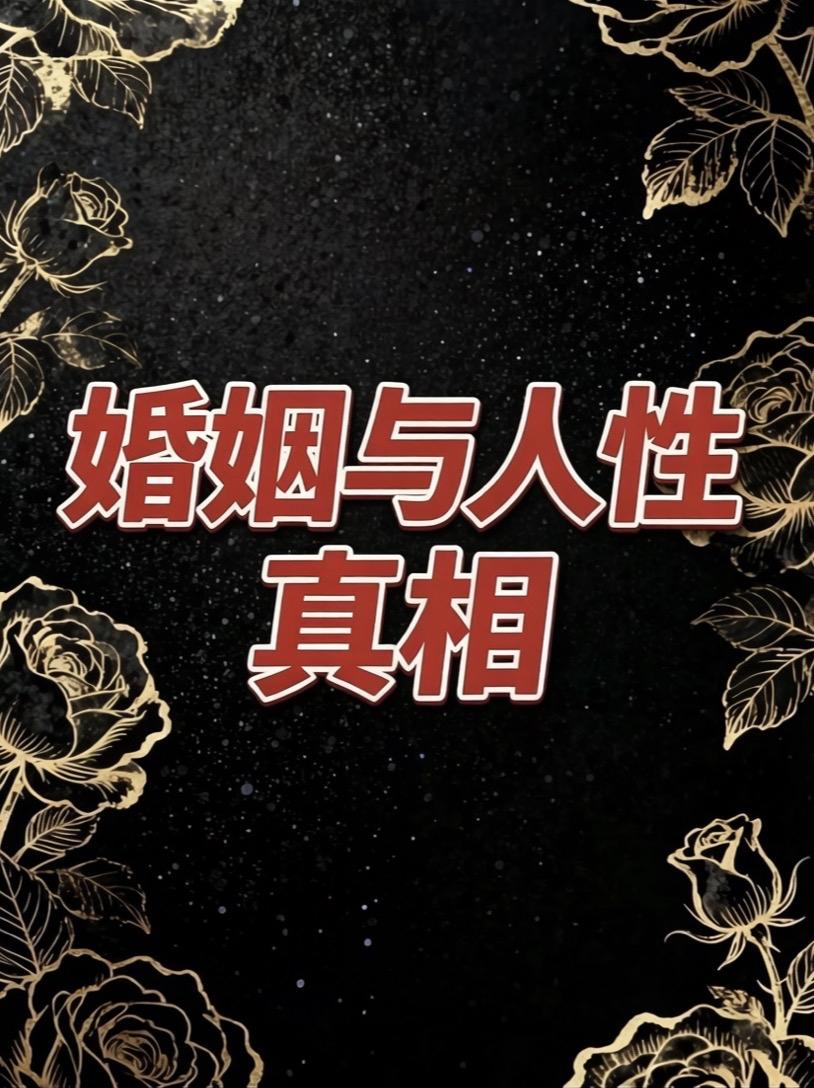 关于婚姻与人性真相

很多人走进婚姻，是因为＂冲动＂

很多人留在婚姻，是因为＂