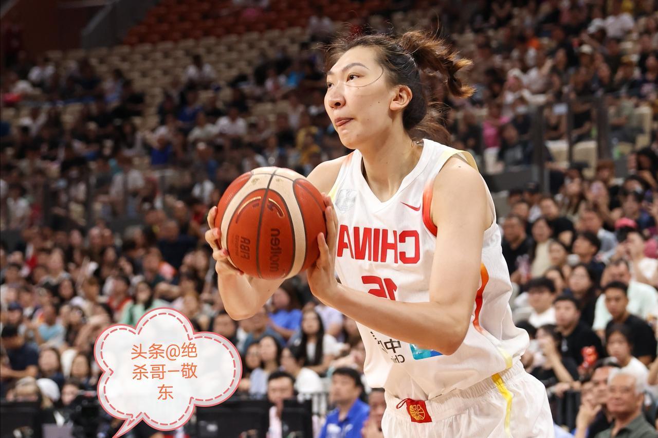 中国女篮真正的核心定海神针——韩旭！
世界杯预选赛武汉赛区最后一战中国女篮83: