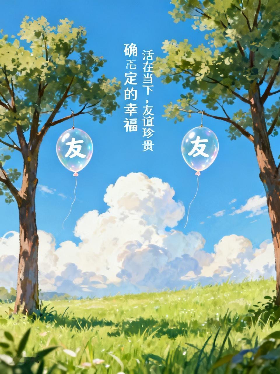 活在当下，友谊无疑是极为珍贵的“确定性幸福”。真正的友谊宛如空气与阳光，时时滋养