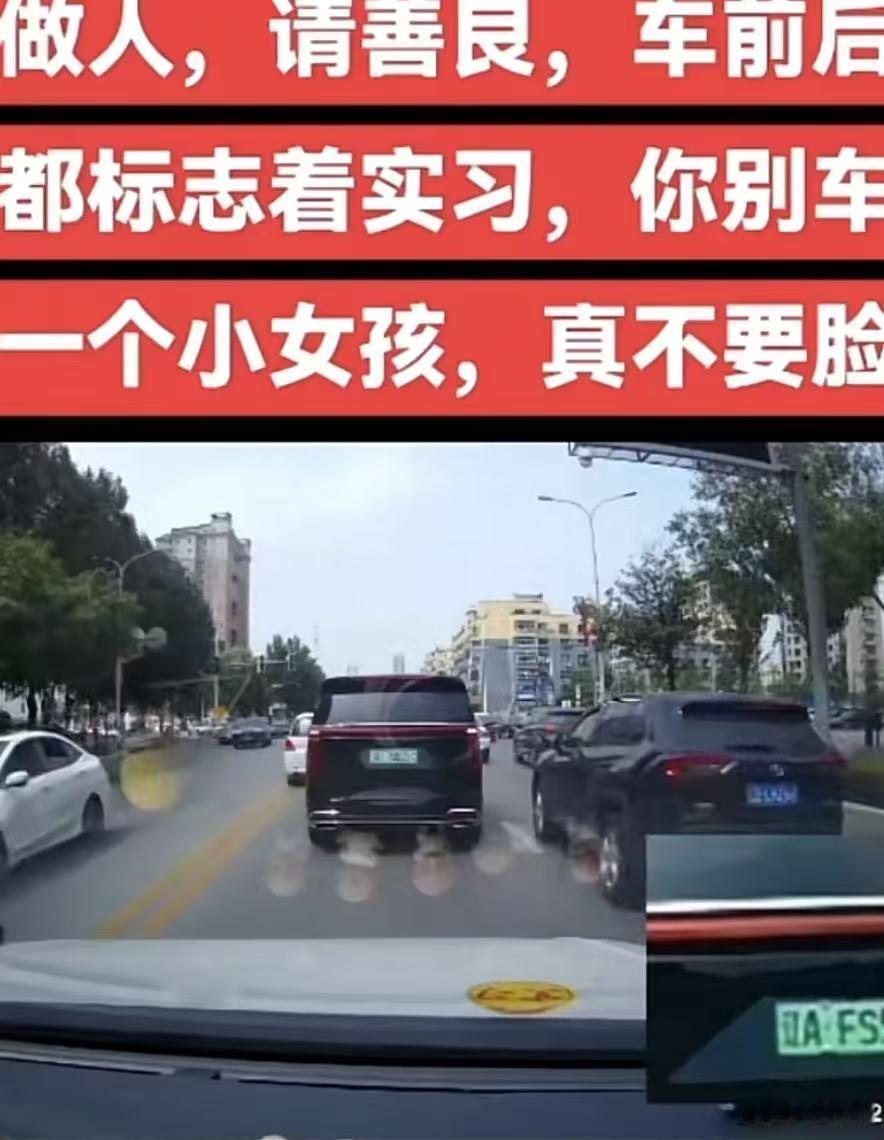 快速超车后，在20秒内连续刹车，将后车逼停，然后扬长而去

近日，大车一男子傍晚