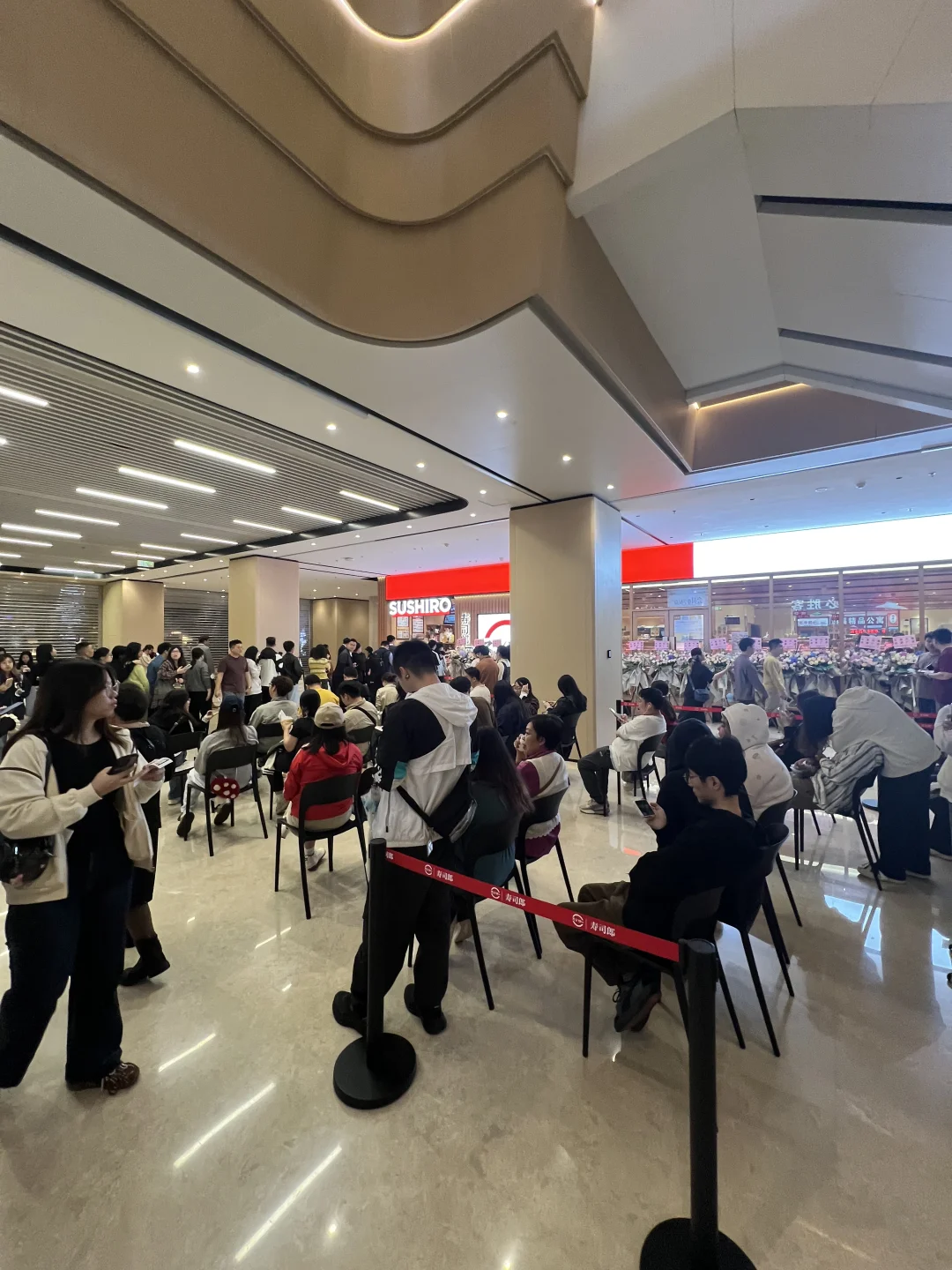 江门寿司郎第一天排队！！！