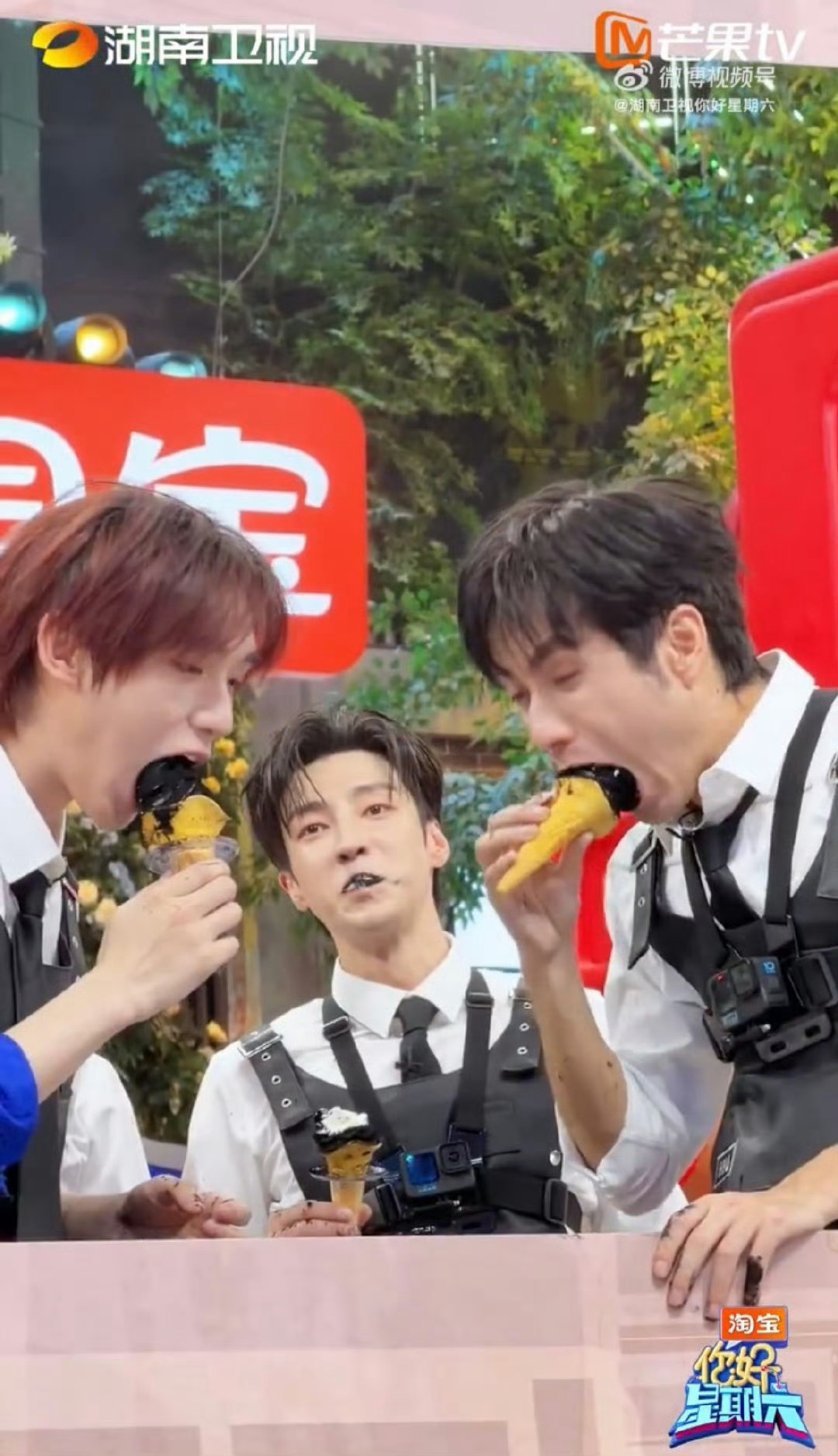 你好星期六全员黑化谁还没看这期《你好星期六》我真的会伤心!黑椰惩罚现场秒变喜剧人