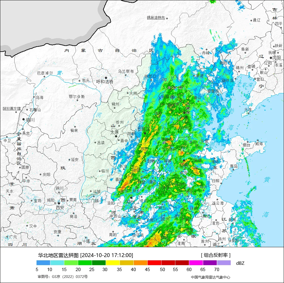 简单看未来一周天气「10.20」