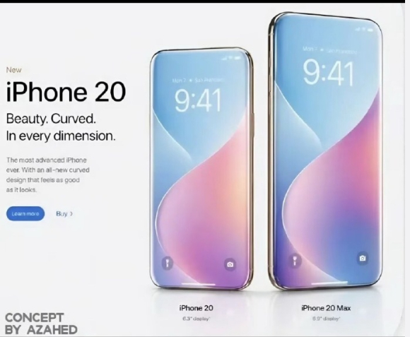 iPhone20再曝光  这组爆料图源自印度吗？ 要是设计成真 iPhone18