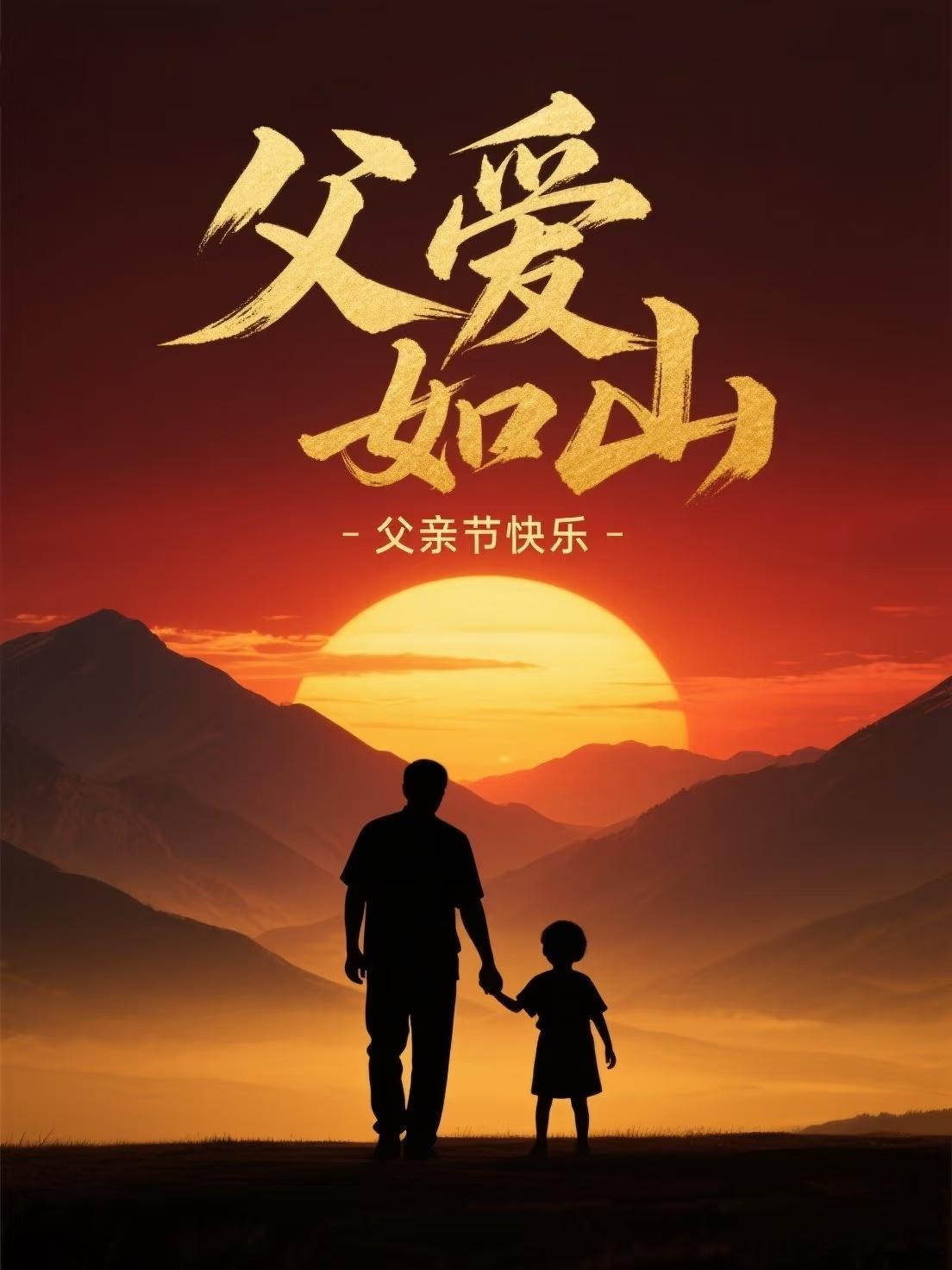 咱们大多和爸爸都不爱啰嗦矫情哈，爱从来不会挂在嘴上。默默辛苦操劳一辈子，很少主动