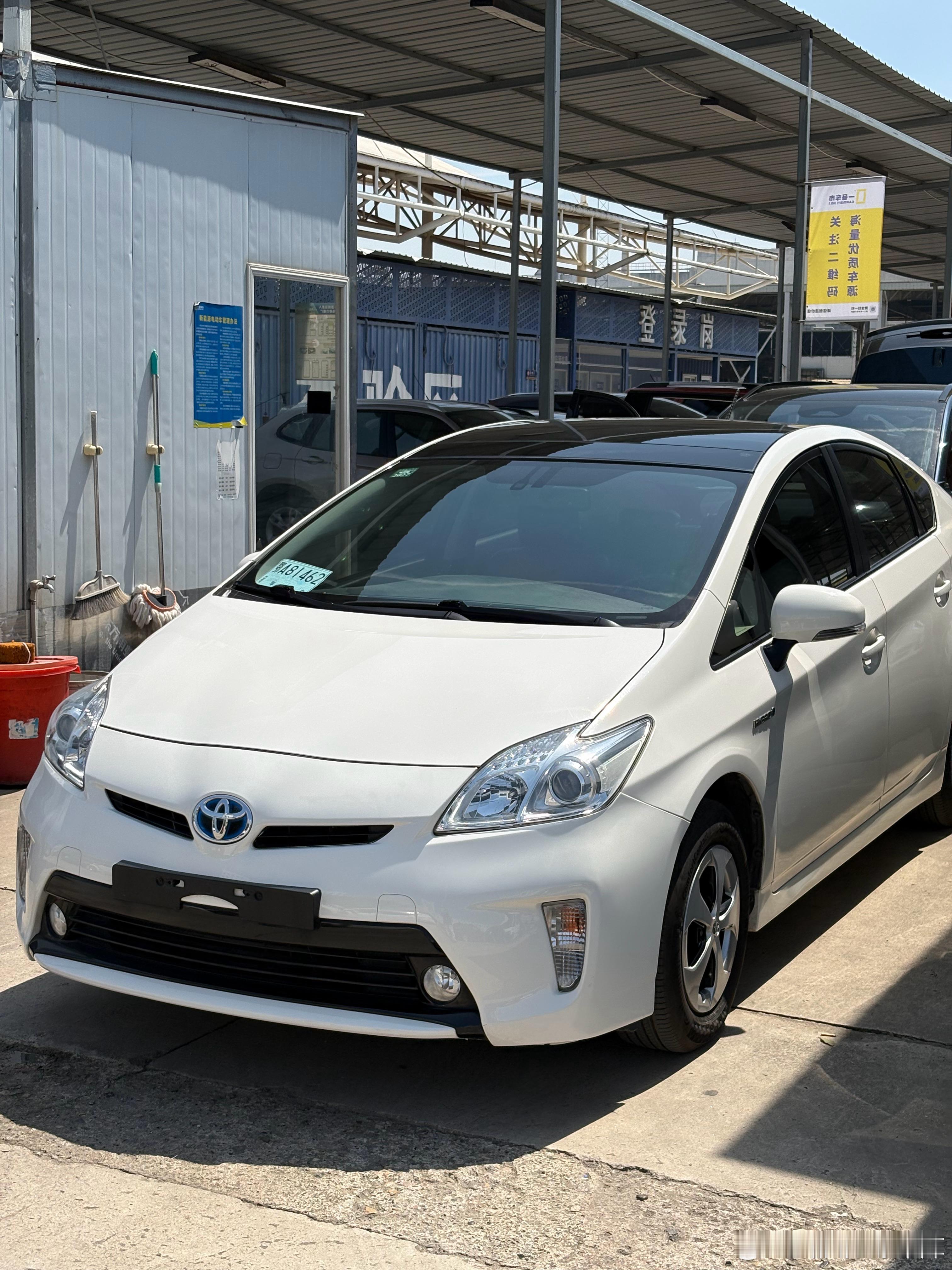 店内自用车+1 暂时不卖12年 普锐斯 10万公里 高配太阳能车顶成色真棒啊 江