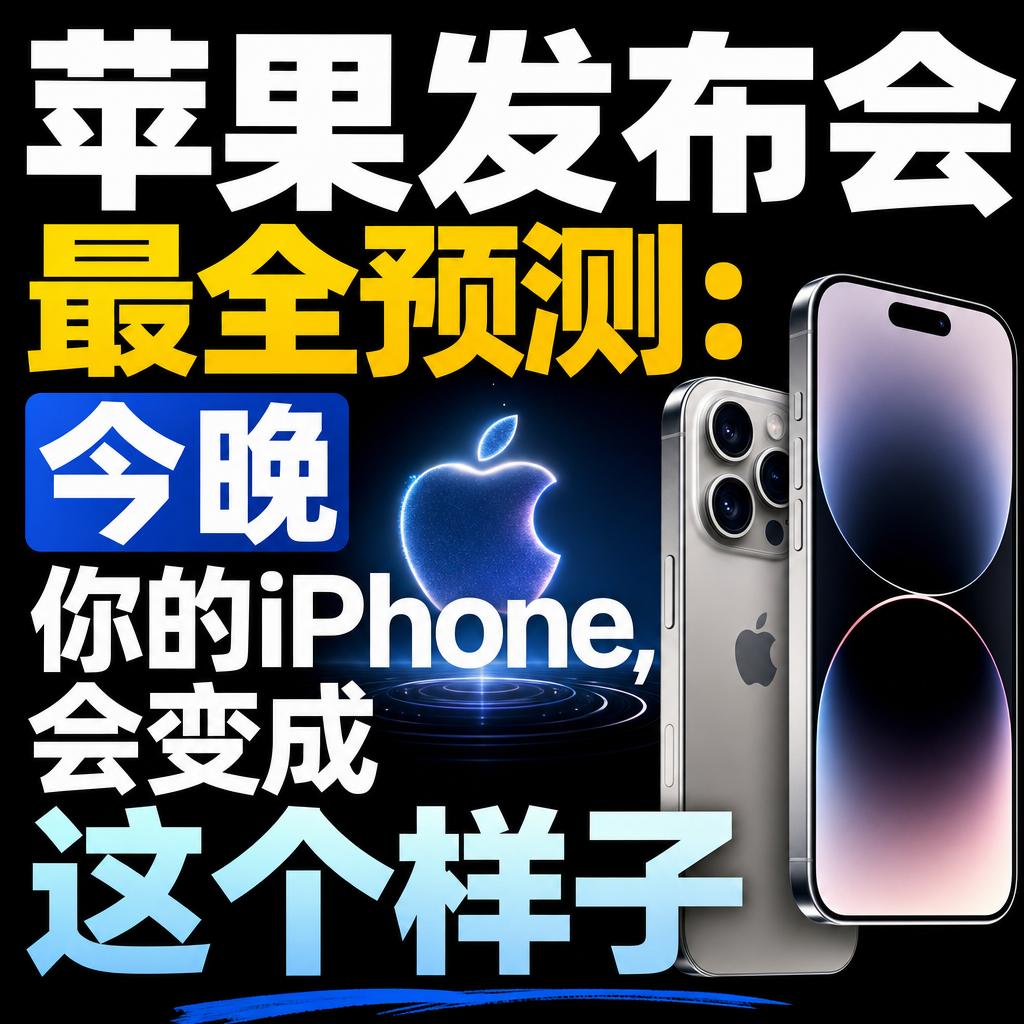 苹果发布会最全预测：今晚你的iPhone，会变成这个样子
今晚凌晨1点的WWDC