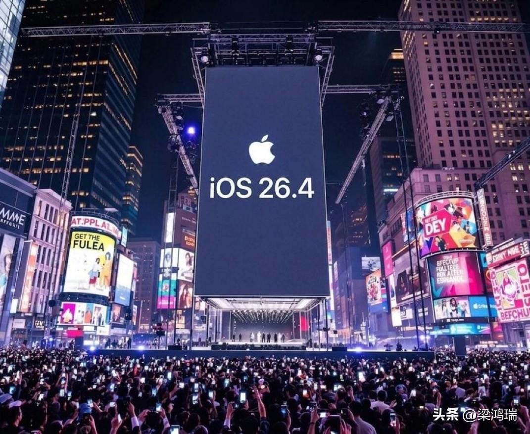 根据 2026 年 3 月的最新信息，苹果正式发布了 iOS 26.4。虽然 A